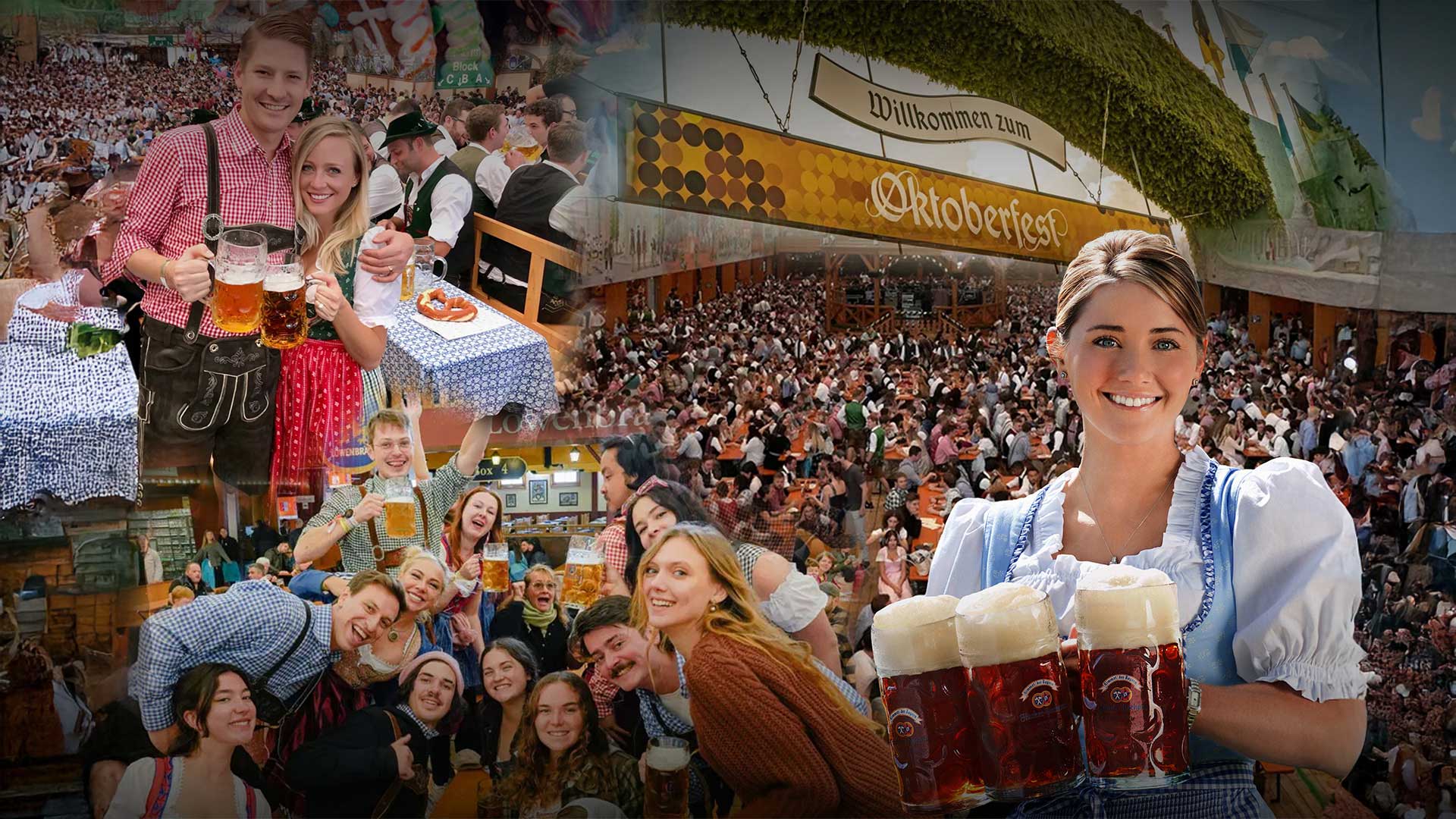 Barrelsof Laughter:  Raise your stein as the Munich spirit of Oktoberfest spreads global joy